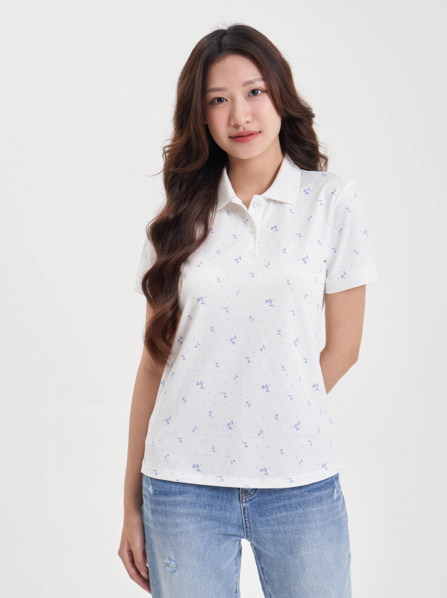 Áo polo có hình in