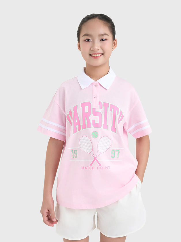 Áo polo có hình in