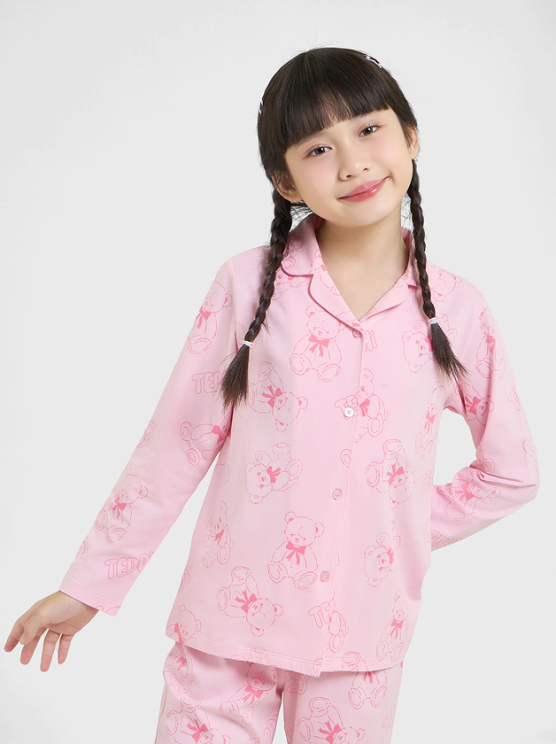 Bộ mặc nhà dài tay