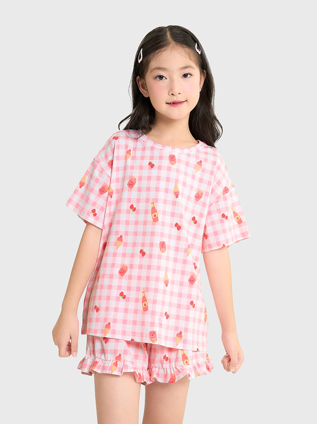 Bộ mặc nhà ngắn tay