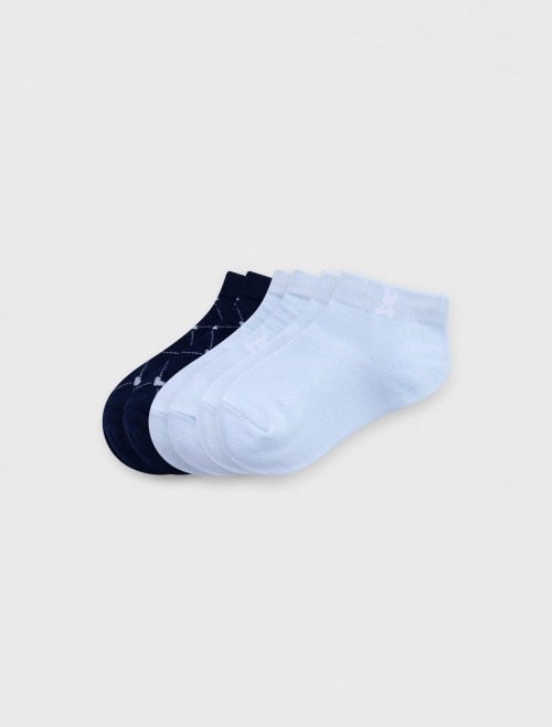 Combo 3 đôi tât bé gái cổ thấp