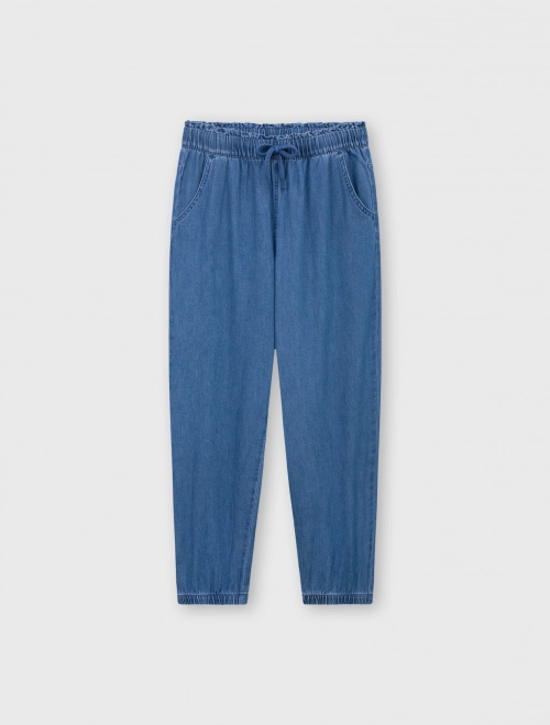 Quần jean bé gái cotton