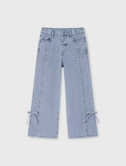 Quần jeans bé gái cotton