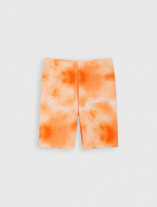 Quần legging bé gái cotton USA in loang