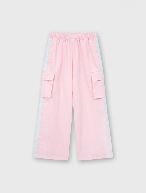 Quần gió active bé gái chống thấm nước dáng suông