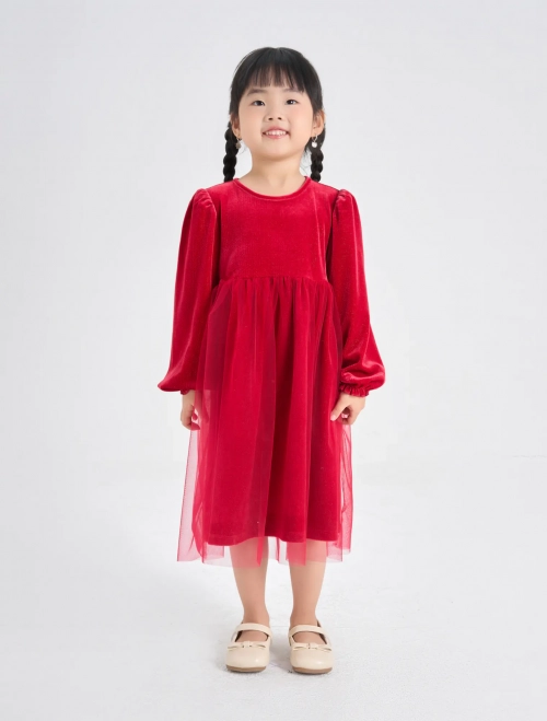 Váy liền bé gái