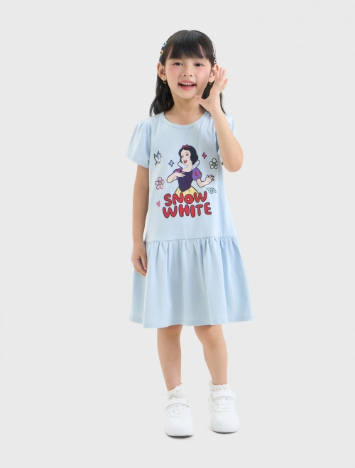 Váy liền bé gái Cotton USA in hình Disney