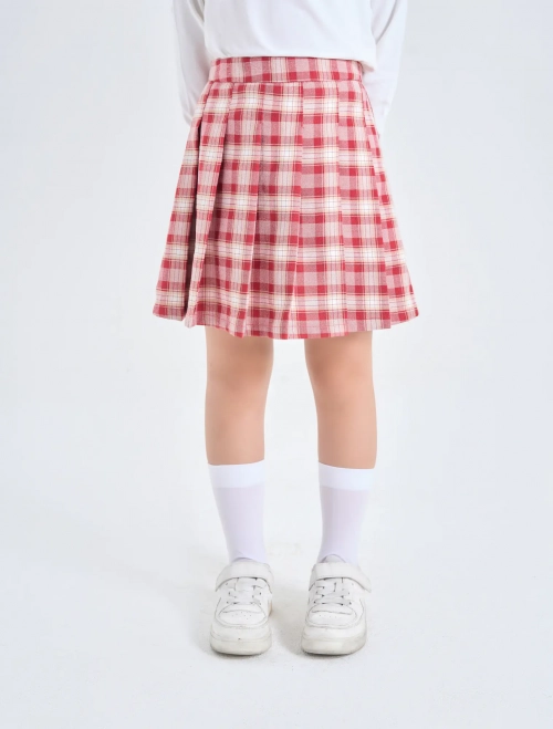 Chân váy bé gái xếp ly