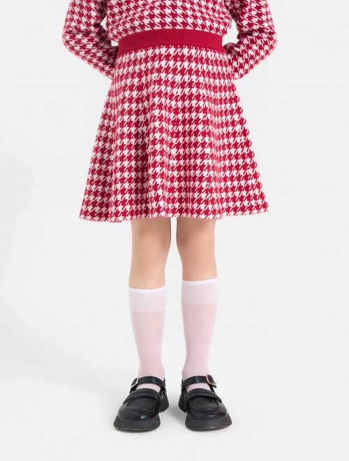 Chân váy len bé gái