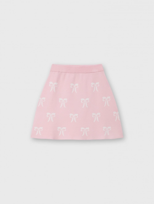 Chân váy len bé gái dáng A