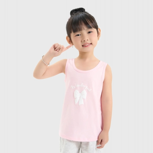 Combo 2 áo ba lỗ mặc nhà bé gái