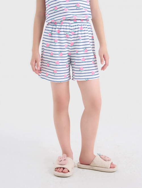 Combo 2 quần soóc mặc nhà bé gái