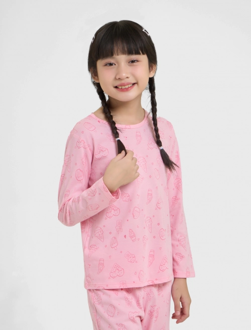 Combo 2 áo mặc nhà bé gái