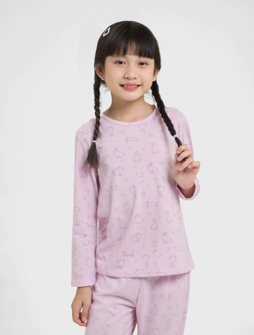 Combo 2 áo mặc nhà bé gái