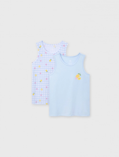 Combo 2 áo mặc nhà bé gái