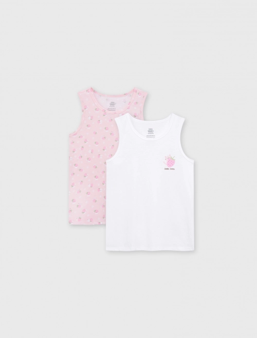 Combo 2 áo mặc nhà bé gái