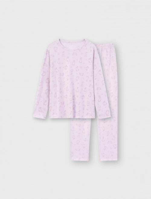 Bộ mặc nhà bé gái có hình in | Oeko-Tex