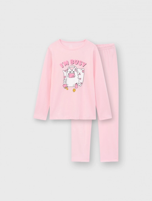 Bộ mặc nhà bé gái