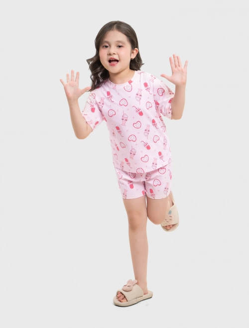 Bộ mặc nhà bé gái | OEKO-TEX