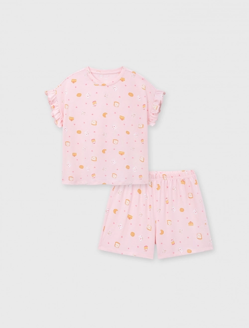 Bộ mặc nhà bé gái