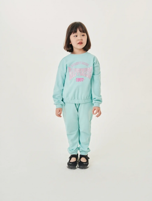 Bộ quần áo nỉ bé gái áo dài tay quần dài