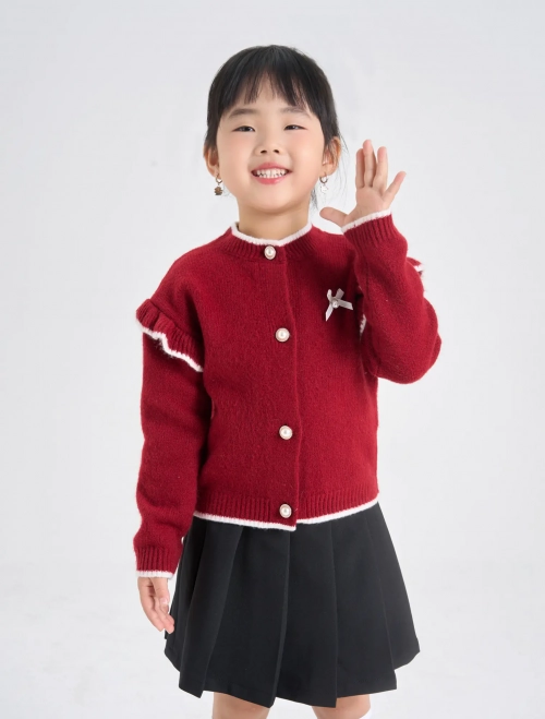 Áo cardigan bé gái