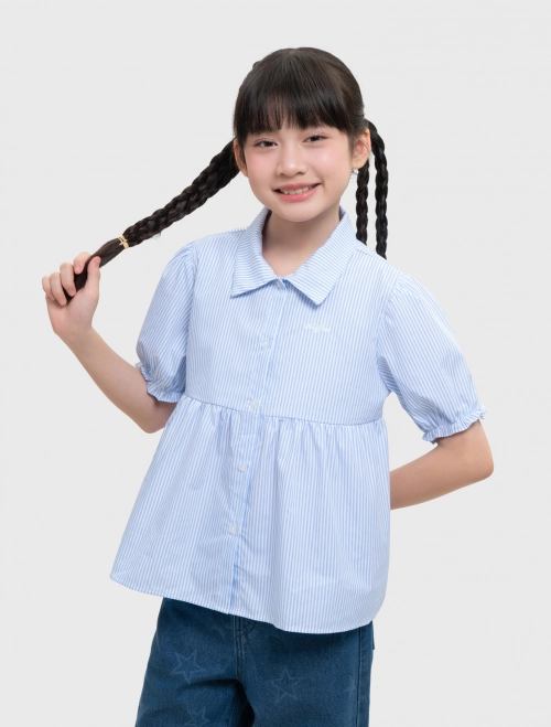 Áo sơ mi bé gái