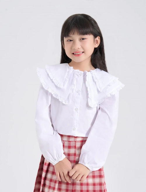 Áo kiểu bé gái