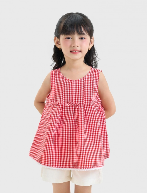 Áo kiểu bé gái