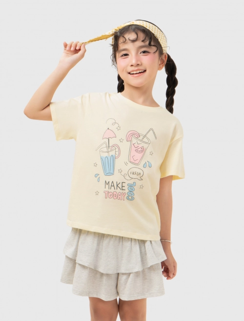 Áo phông bé gái Cotton USA | OEKO-TEX