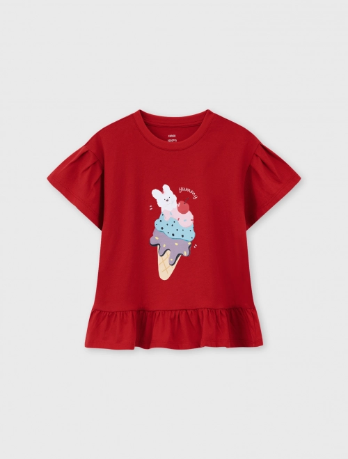 Áo phông bé gái Cotton USA | OEKO-TEX