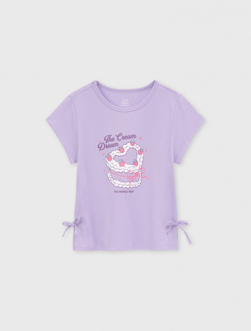 Áo phông bé gái Cotton USA có hình in | OEKO-TEX