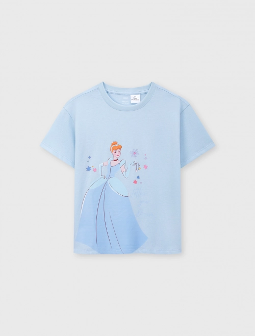 Áo phông bé gái Cotton USA in hình Disney | OEKO-TEX