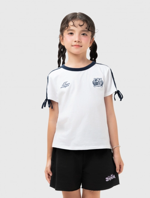 Áo phông active bé gái cotton USA | OEKO-TEX