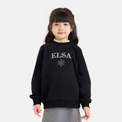 Áo nỉ bé gái in hình Elsa