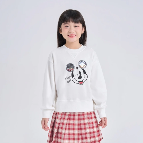 Áo nỉ bé gái in hình Mickey