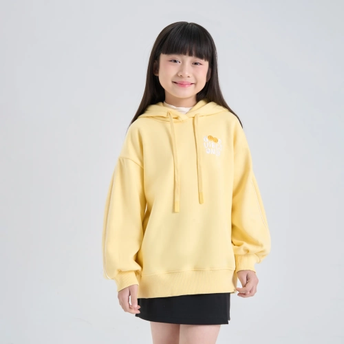 Áo nỉ bé gái có hình thêu