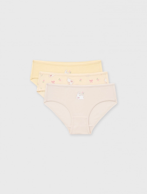 Combo 3 quần lót bé gái dáng brief | OEKO-TEX