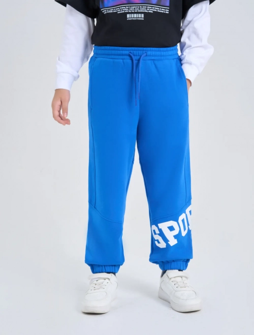 Quần nỉ bé trai có hình in