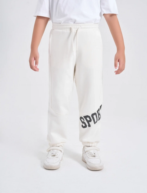 Quần nỉ bé trai có hình in