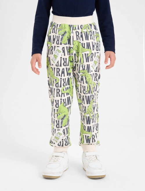 Quần nỉ bé trai hoạ tiết