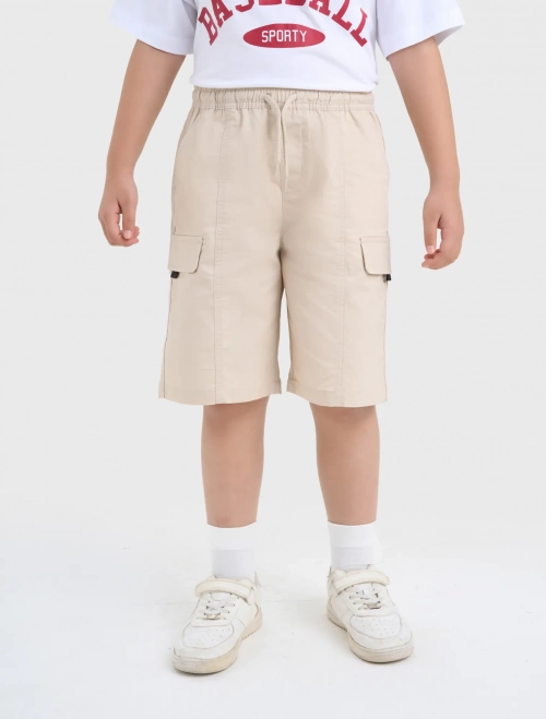 Quần soóc khaki bé trai