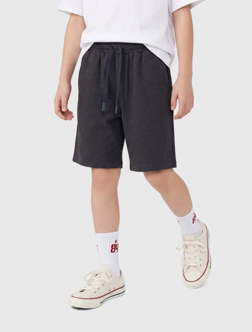Quần soóc bé trai cotton dáng rộng