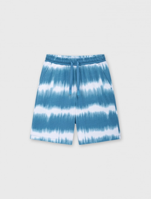 Quần soóc bé trai cotton dáng rộng