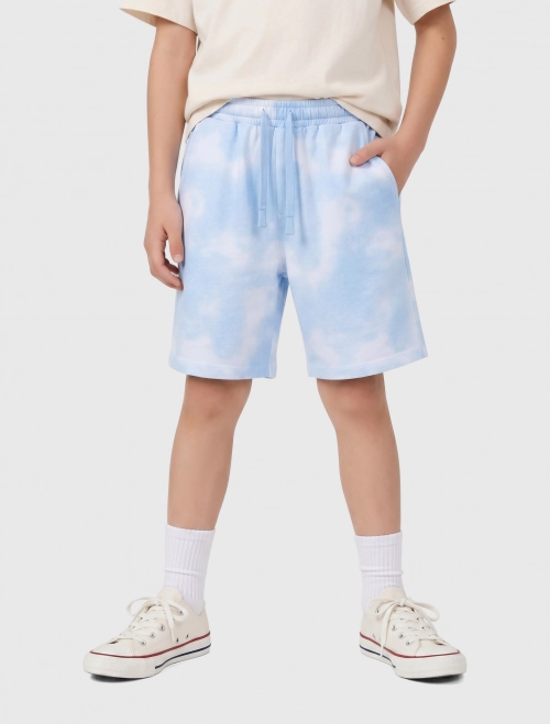 Quần soóc bé trai cotton dáng rộng