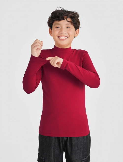 Áo body bé trai cổ lửng | OEKO-TEX