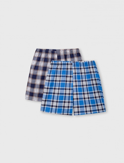 Combo 2 quần mặc nhà bé trai cotton