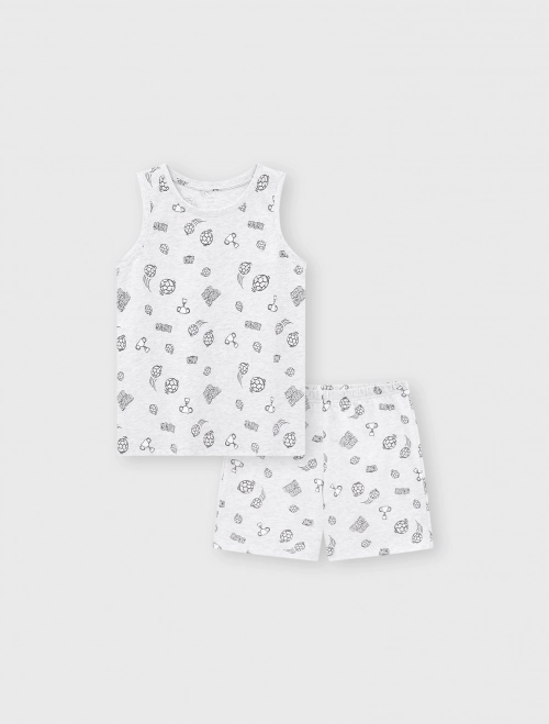 Bộ mặc nhà bé trai có hình in | OEKO-TEX