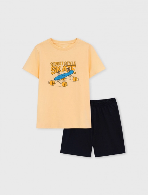 Bộ mặc nhà bé trai có hình in | OEKO-TEX
