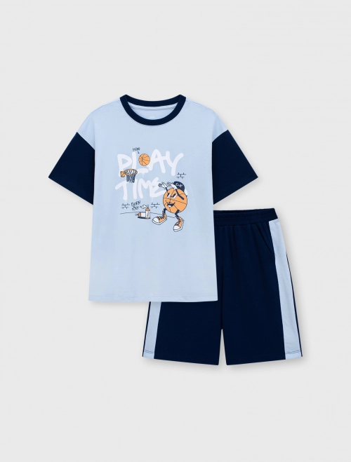 Bộ mặc nhà bé trai